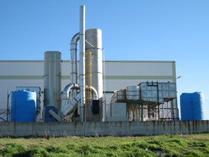 Воздушная отпарная колонна - VENTILAZIONE INDUSTRIALE SRL