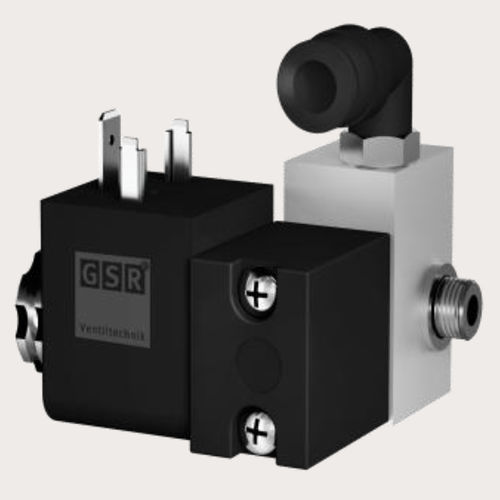 Поршневый электромагнитный клапан - 2/131 - GSR Ventiltechnik GmbH & Co. KG - с прямым приводом / 3 канала / NF