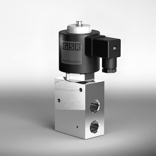 Электромагнитный клапан с заслонкой - 73 - GSR Ventiltechnik GmbH & Co. KG - с прямым приводом / 3 канала / вода