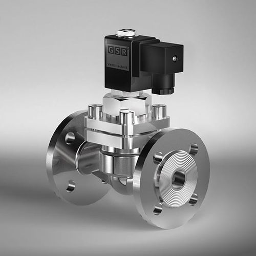 Поршневый электромагнитный клапан - 23 - GSR Ventiltechnik GmbH & Co. KG - с прямым приводом / 2 канала / NF