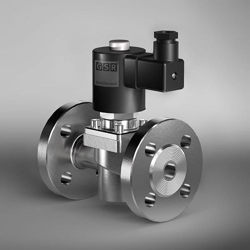 Поршневый электромагнитный клапан - K37 - GSR Ventiltechnik GmbH & Co. KG - с контролируемым приводом / 2 канала / NF