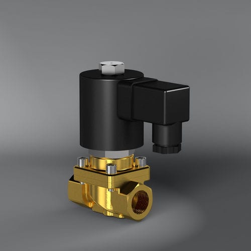 Криогенный электромагнитный клапан - K91 - GSR Ventiltechnik GmbH & Co. KG - с контролируемым приводом / 2 канала / NF