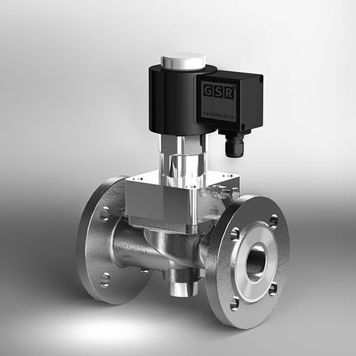 Высокотемпературный электромагнитный клапан - 24TH - GSR Ventiltechnik GmbH & Co. KG - с контролируемым приводом / 2 канала / NF