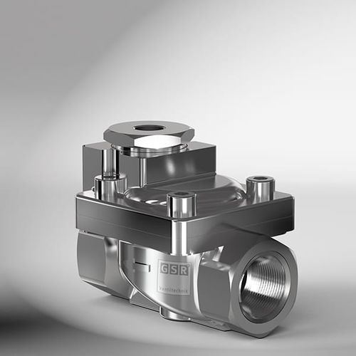 Мембранный клапан - 60 - GSR Ventiltechnik GmbH & Co. KG - с пневматическим управлением / для газа / резьбовой