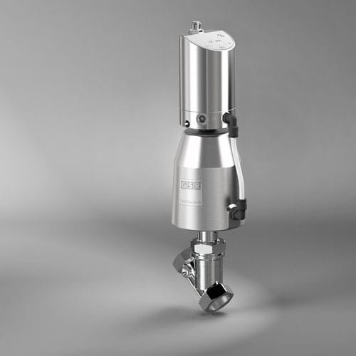 Клапан для дозирования - 63-4R - GSR Ventiltechnik GmbH & Co. KG - поршневый / с пневматическим управлением / для газа