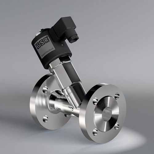 Электромагнитный клапан с фланцем - 48 ES - GSR Ventiltechnik GmbH & Co. KG - с прямым приводом / 2 канала / NF