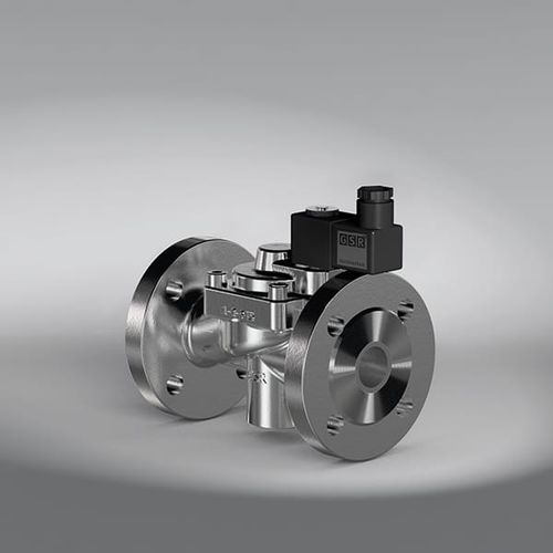 Высокотемпературный электромагнитный клапан - 54TH - GSR Ventiltechnik GmbH & Co. KG - с контролируемым приводом / 2 канала / NF