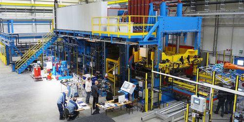 Производственная линия деталей из композитных материалов - PINETTE EMIDECAU INDUSTRIES - автоматизированная