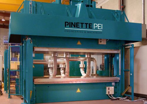 Гидравлический пресс - PINETTE EMIDECAU INDUSTRIES - с сжатием / для прессования / для вулканизации