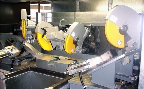 Круговая пила - Jörg Neu GmbH Maschinenbau u. Handel - для алюминия / для профилей / с 4 головками