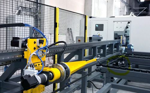 Обрабатывающий центр 3 оси - Jörg Neu GmbH Maschinenbau u. Handel - вертикальный / для стали / для профильных элементов