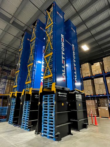 Tour de stockage для пустых поддонов - Karl H. Bartels GmbH - вертикальный / модульный