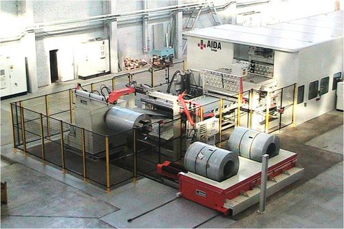 Линия питания для лент для автомобилестроения - CISAM IMPIANTI s.r.l. Press Feeding Equipment - с выпрямителем
