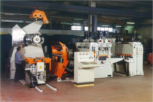 Ligne de découpe transversale с ручным управлением - CISAM IMPIANTI s.r.l. Press Feeding Equipment - для металлических лент