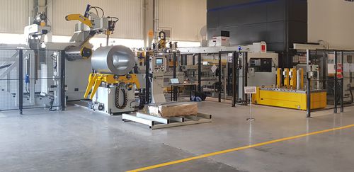Компактная линия питания для лент - CISAM IMPIANTI s.r.l. Press Feeding Equipment