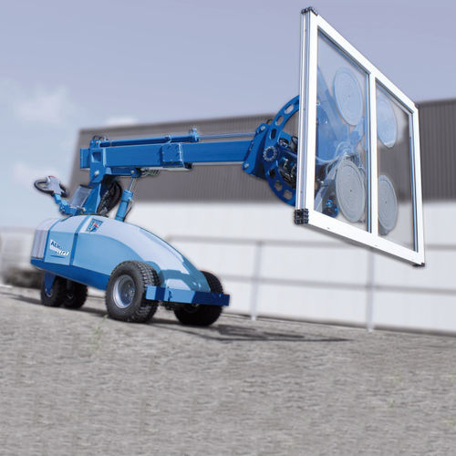 Вакуумная траверса для стеклянной пластины - CLAD-LIFT Series - AERO-LIFT - для строительства / гидравлическая / телескопическая