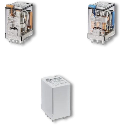 Электромеханическое реле 12 Vcc - 55 series - FINDER S.p.A. con unico socio - 24 Vcc / 48 Vcc / 6 Vcc