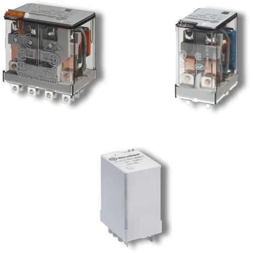 Электромеханическое реле 12 Vcc - 56 series - FINDER S.p.A. con unico socio - 24 Vcc / 48 Vcc / 6 Vcc