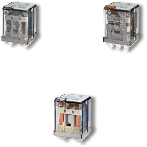 Электромеханическое реле мощности - 62 series - FINDER S.p.A. con unico socio - 12 Vcc / 24 Vcc / 6 Vcc