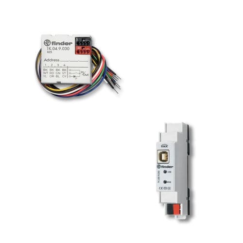 Блок интерфейса для протокола KNX - 1K series - FINDER S.p.A. con unico socio - USB / мощности