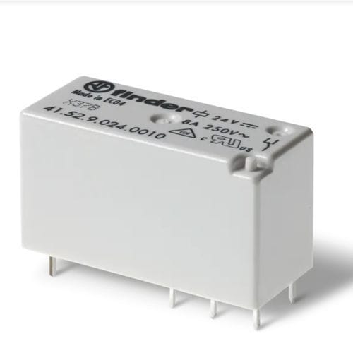 Статическое реле DC - 4152 series - FINDER S.p.A. con unico socio - AC / низкопрофильное / для печатной платы