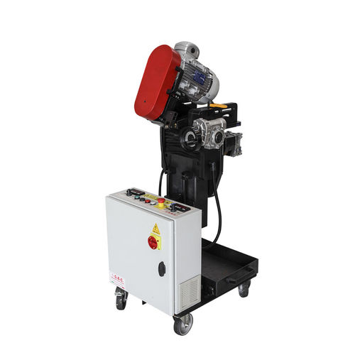 Электрический кромкострогальный станок - MULTIEDGE80 - G.B.C. Industrial Tools S.p.A. - мобильный / для круглого кабеля / с регулируемым углом