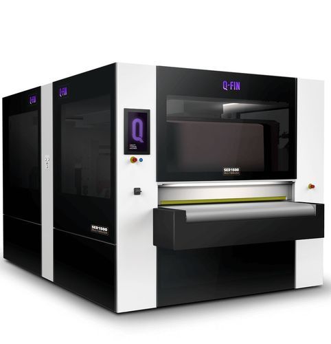 Отделочная машина для галтовки - SER1500 - Q-Fin Quality Finishing Machines - шлифовальный станок / для отделки / углового стеллажа