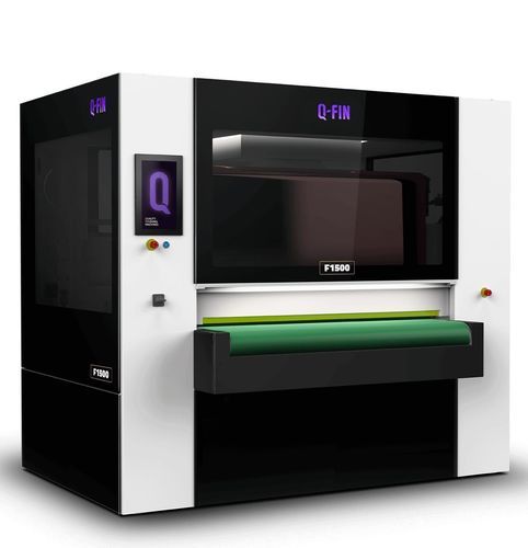 Отделочная машина для галтовки - F1500 - Q-Fin Quality Finishing Machines - шлифовальный станок / для отделки / углового стеллажа