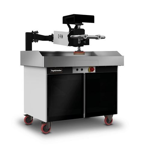 Станок для шлифования для обрабатываемых деталей - TopGrinder - Q-Fin Quality Finishing Machines - с ручным управлением / переносной