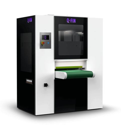 Ленточный станок для удаления заусенцев - DS600 - Q-Fin Quality Finishing Machines - для резки / для листового металла / компактный