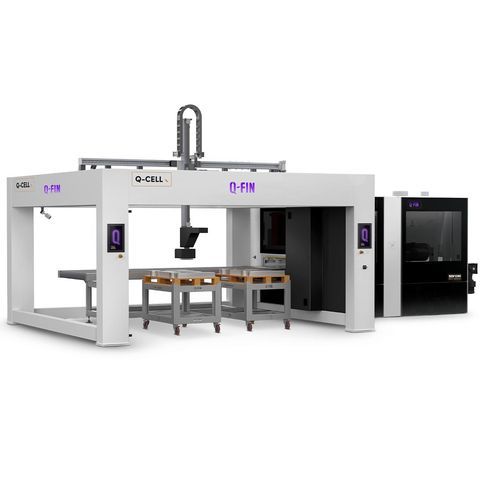 Роботизированная ячейка для загрузки - Q-Cell Cartesian - Q-Fin Quality Finishing Machines - для отделки / для разгрузки / для разгрузочно-погрузочных работ