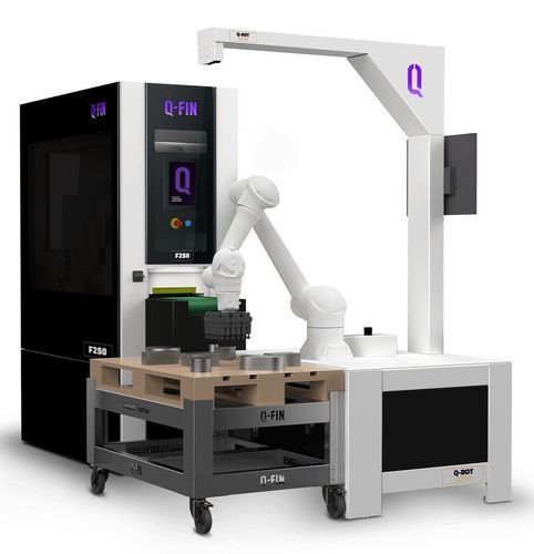 Шарнирный робот - Q-Bot - Q-Fin Quality Finishing Machines - 6 осей / для разгрузочно-погрузочных работ / перегрузочный