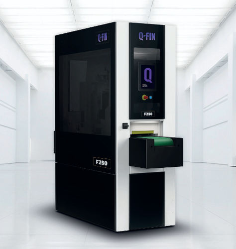 Отделочная машина для галтовки - F250 - Q-Fin Quality Finishing Machines - шлифовальный станок / для отделки / углового стеллажа