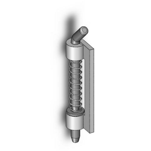 Шарнир на пружине - 0.46.0005.1 - Steinbach & Vollmann  GmbH & Co.KG - из стали / для сварки