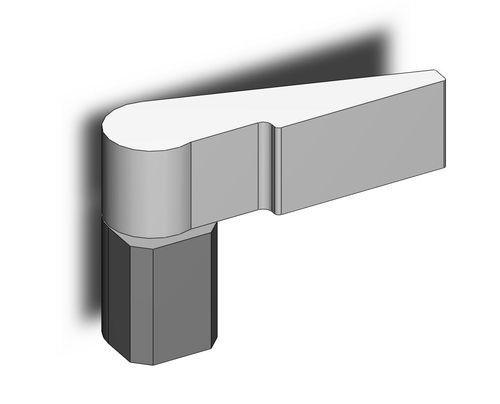 Невидимый шарнир - 4.56.1121.3 - Steinbach & Vollmann  GmbH & Co.KG - из стали / для сварки / 90°