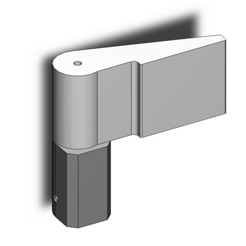 Шарнир с цапфой - 4.56.1132.3 - Steinbach & Vollmann  GmbH & Co.KG - из стали / для сварки / 90°