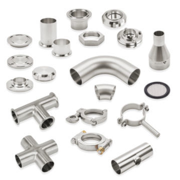Фитинг для сточных вод - BS 4825 - Alfa Laval - винтовой / ISO / ASME BPE