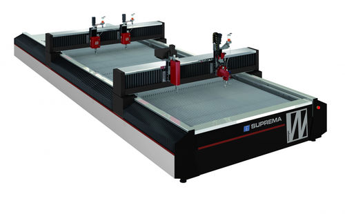 Станок для резки по индивидуальному заказу - SUPREMA DX 1040 - Waterjet Corporation s.r.l. - плазменный / струей воды / для металла