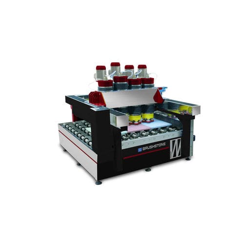 Отделочная машина шлифование - Waterjet Corporation s.r.l. - чистки щеткой / для гранита / для камня