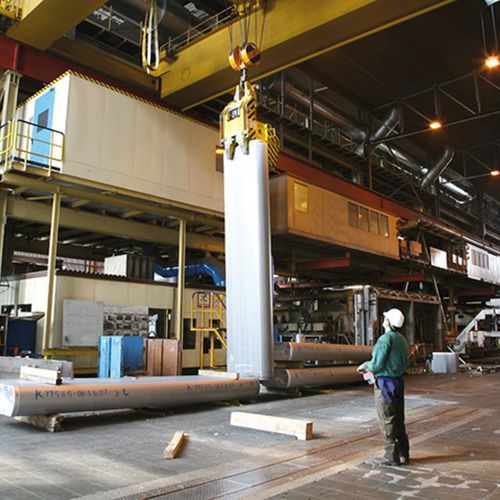 Зажим для подъема для плиты - WIMO-Hebetechnik GmbH - вертикальный / механический