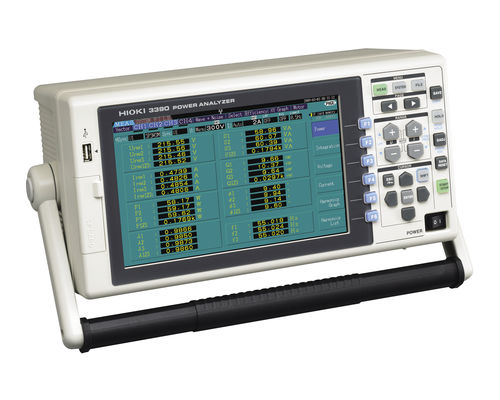 Анализатор для электросети - 15 - 1500 V, 400 mA - 500 A | 3390 - HIOKI E.E. CORPORATION - мощности / настольный / цифровой