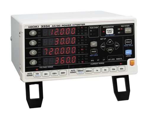 Монофазовый прибор для измерения мощности - 1.5 W - 9 kW | 3334, 3334-01 - HIOKI E.E. CORPORATION