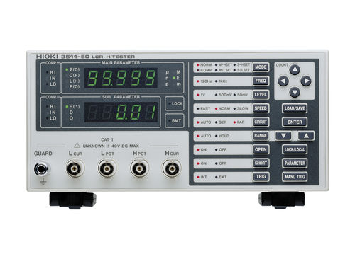 Настольный RLC-метр - 10 mΩ - 200 Ω, 120 Hz - 1 kHz | 3511-50   - HIOKI E.E. CORPORATION