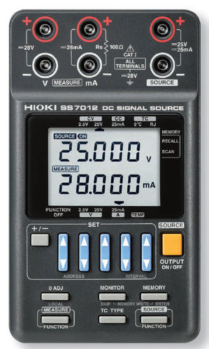 Калибратор сигнала - ±2.5, ±25 V | SS7012 - HIOKI E.E. CORPORATION