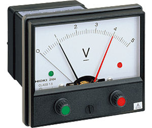 Индикатор напряжения - 1 µA res., 10 mV DC | 2104 - HIOKI E.E. CORPORATION - аналоговый / встроенный