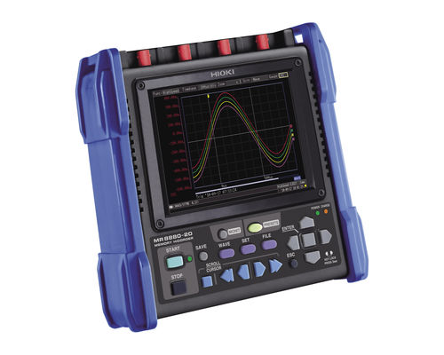 Система сбора данных для измерения температуры - 4ch, 14-bit, CAT III 600 V | MR8880-20 - HIOKI E.E. CORPORATION - настольный / для измерения высокого напряжения