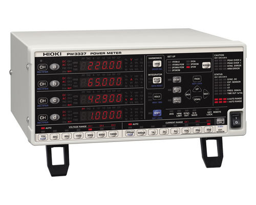 Трехфазовый прибор для измерения мощности - 3P3W, 65A Direct AC/DC, 5000A AC Clamp | PW3336 - HIOKI E.E. CORPORATION