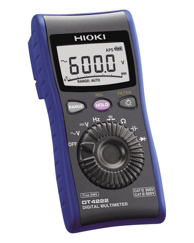 Цифровой мультиметр - DT4222 - HIOKI E.E. CORPORATION - переносной / промышленный