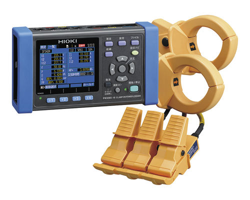 Регистратор данных мощность - 90V to 520V | PW3365-20 - HIOKI E.E. CORPORATION - энергия / USB / с экраном