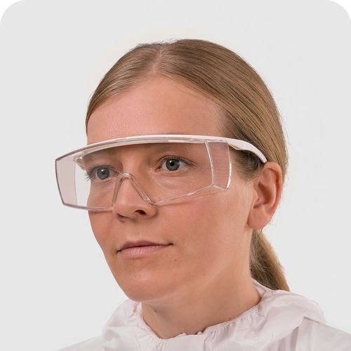 Защитные очки-маска УФ - super f OTG CR - Berner International GmbH - химические риски / с защитой от запотевания / с корректирующими линзами